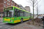 Wagen 538 auf der Linie SB91 am Bottrop ZOB. Am ...